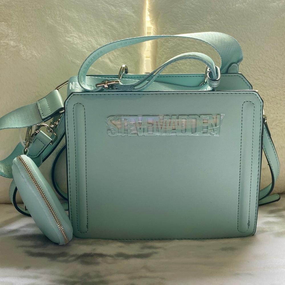 NWT - Steve Madden Bevelyn Crossbody - Sea Crush